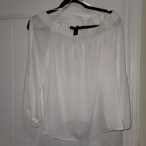 Women's INC Off the Shoulder Blouse Gently Used Petite XL